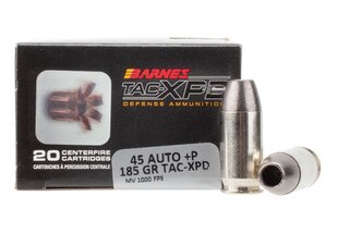 Barnes TAC-XPD DEFENSE 45 Auto +P 185gr TAC-XP - Box of 20